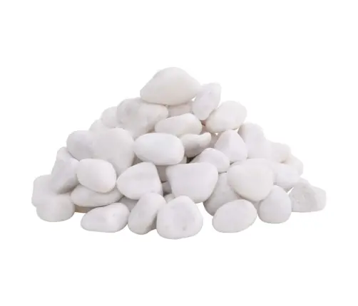 Poleeritud Veerkivi 10 Kg, Valge, 2-5 Cm