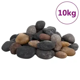 Pulēti Oļi, 10 Kg, Krāsaini, 5-8 Cm Vidaxl