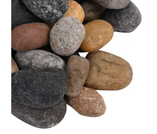 Pulēti Oļi, 10 Kg, Krāsaini, 5-8 Cm Vidaxl