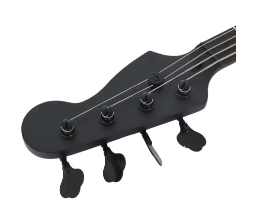 Elektrinė Bosinė Gitara Pradedantiesiems, Juoda, 4/4 46"