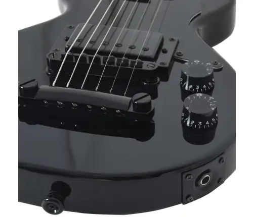 Elektriskā Ģitāra Bērniem Ar Melnu Somu, 3/4 30