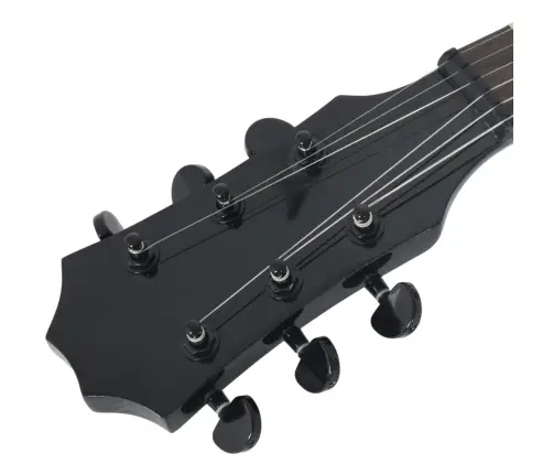 Elektriskā Ģitāra Bērniem Ar Melnu Somu, 3/4 30