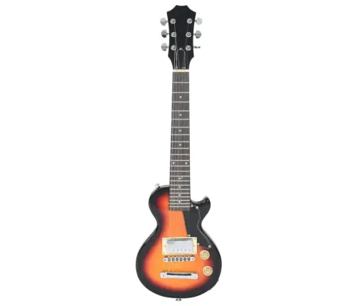 Elektriskā Ģitāra Bērniem Ar Brūni Melnu Somu, 3/4 30