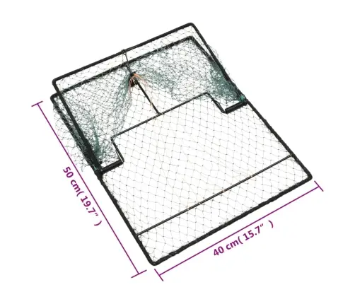 Putnu Slazds, Zaļš, 50X40 Cm, Tērauds Vidaxl
