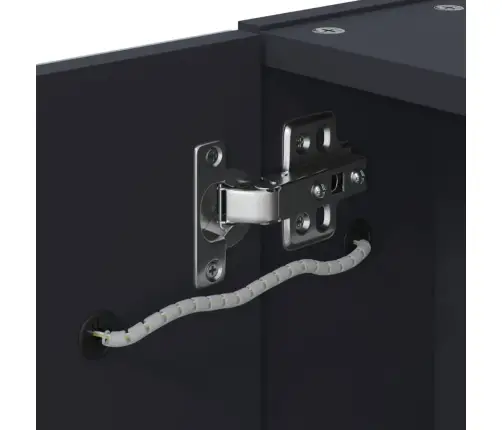 Led-Valgustusega Vannitoa Peegelkapp, Helehall, 60 X 13 X 52 Cm