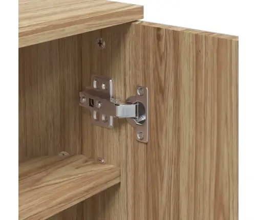 Kampinė Veidrodinė Vonios Kambario Spintelė, Ąžuolo, 30X24X60Cm