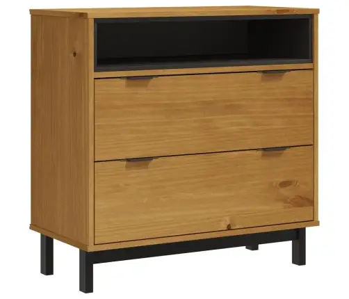 Sahtlitega Kapp "Flam", 80X40X80 cm Männipuit