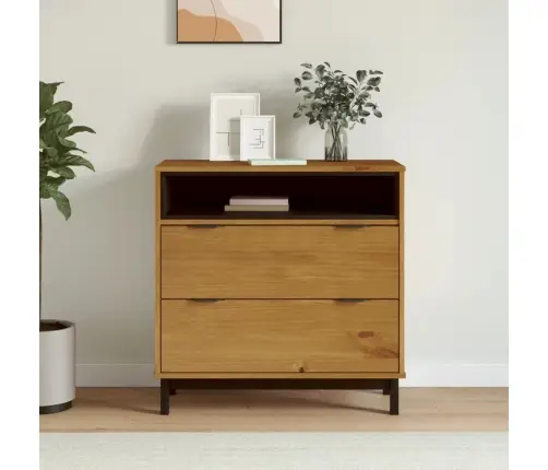 Sahtlitega Kapp "Flam", 80X40X80 cm Männipuit