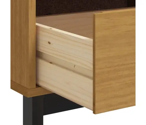 Tv Skapītis Flam, 110X40X50 Cm, Priedes Masīvkoks Vidaxl