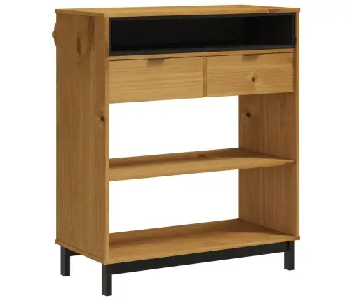 Sahtlitega Kapp "Flam" 92X45X110 cm Männipuit