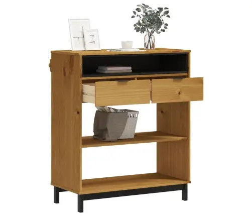 Sahtlitega Kapp "Flam" 92X45X110 cm Männipuit