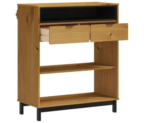 Sahtlitega Kapp "Flam" 92X45X110 cm Männipuit