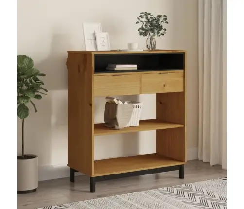 Sahtlitega Kapp "Flam" 92X45X110 cm Männipuit