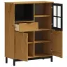 Kumode Ar Stikla Durvīm Flam, 92X40X122,5 Cm, Priede Vidaxl Kumode Ar Stikla Durvīm Flam, 92X40X122,5 Cm, Priede Vidaxl