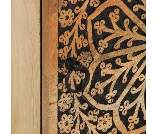 Naktsskapīši, 2 Gab., 40X33X46 Cm, Mango Masīvkoks Vidaxl