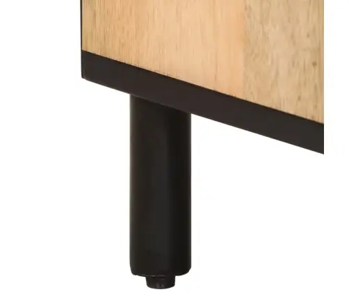 Naktinė Spintelė, 40X33X46cm Mango Medienos Masyvas