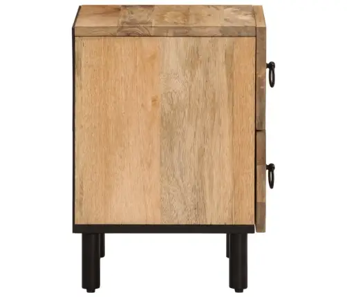 Naktsskapīši, 2 Gab., 40X33X46 Cm, Mango Masīvkoks   Vidaxl