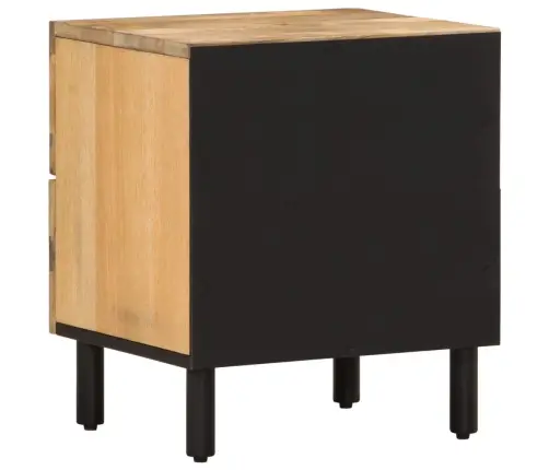 Naktsskapīši, 2 Gab., 40X33X46 Cm, Mango Masīvkoks   Vidaxl