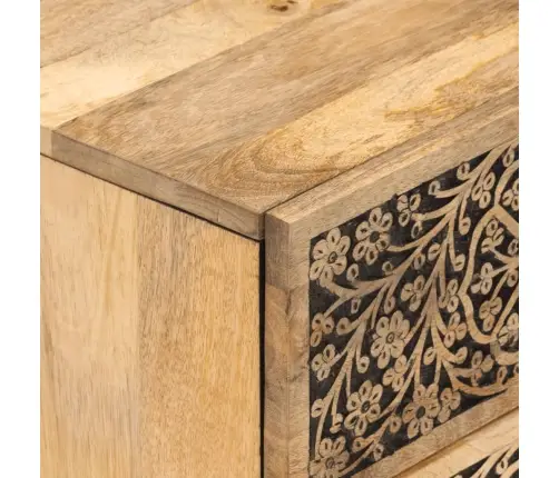 Naktsskapīši, 2 Gab., 40X33X46 Cm, Mango Masīvkoks   Vidaxl