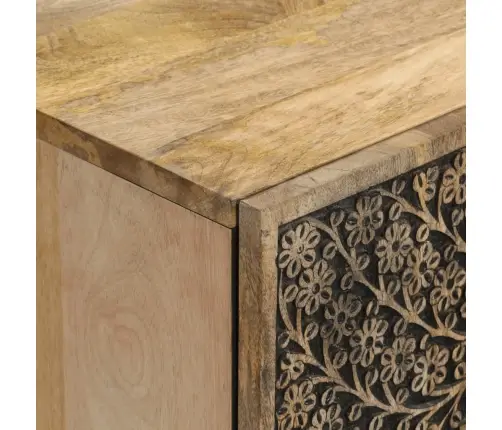 Skapītis, 60X33X75 Cm, Mango Masīvkoks  Vidaxl