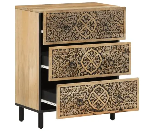 Külgkapp, 60 X 33 X 75 cm Mangopuit