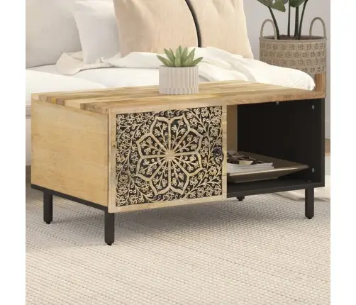 Kohvilaud, 80 X 50 X 40 cm Mangopuit