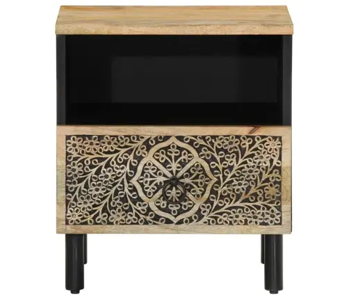 Naktsskapīši, 2 Gab., 40X33X46 Cm, Mango Masīvkoks Vidaxl