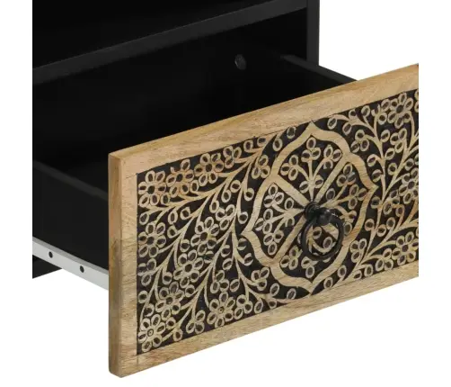 Naktsskapīši, 2 Gab., 40X33X46 Cm, Mango Masīvkoks Vidaxl