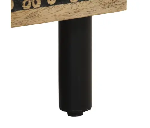 Naktsskapītis, 50X33X60 Cm, Mango Masīvkoks Vidaxl