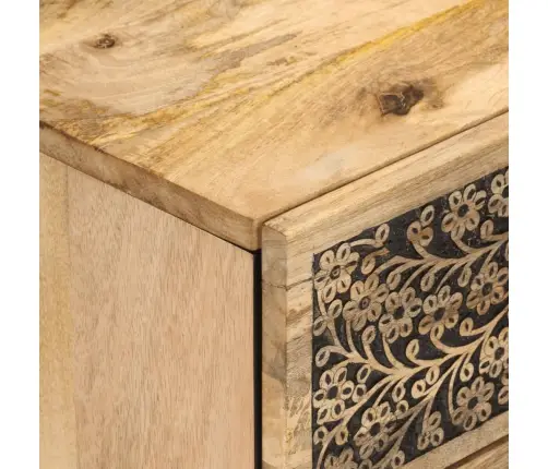 Naktsskapītis, 50X33X60 Cm, Mango Masīvkoks Vidaxl Naktsskapītis, 50X33X60 Cm, Mango Masīvkoks Vidaxl