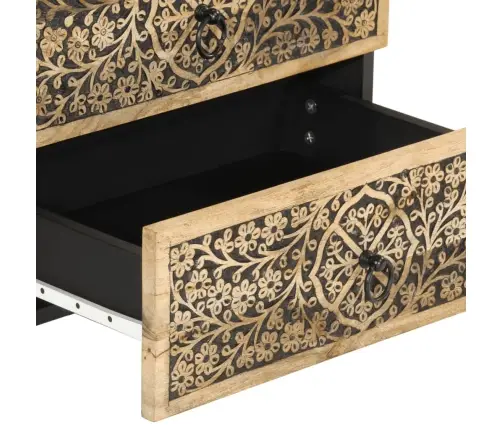 Naktsskapītis, 50X33X60 Cm, Mango Masīvkoks Vidaxl Naktsskapītis, 50X33X60 Cm, Mango Masīvkoks Vidaxl