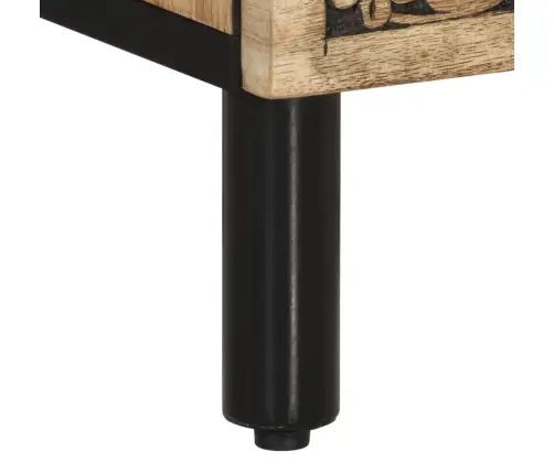 Naktsskapītis, 50X33X60 Cm, Mango Masīvkoks Vidaxl Naktsskapītis, 50X33X60 Cm, Mango Masīvkoks Vidaxl