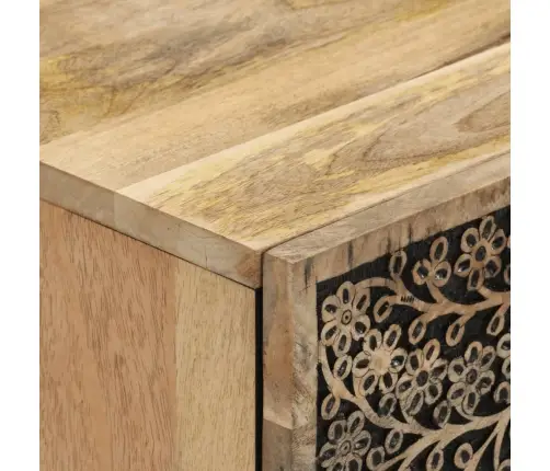 Naktsskapītis, 50X33X60 Cm, Mango Masīvkoks Vidaxl