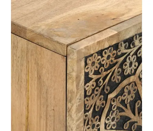 Tv Skapītis, 105X33X46 Cm, Mango Masīvkoks Vidaxl