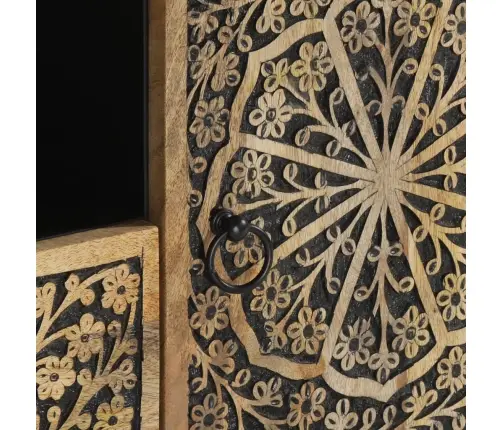 Tv Skapītis, 105X33X46 Cm, Mango Masīvkoks Vidaxl