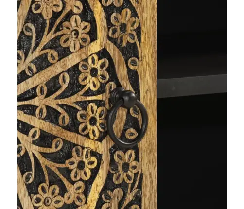 Tv Skapītis, 80X31X46 Cm, Mango Masīvkoks Vidaxl