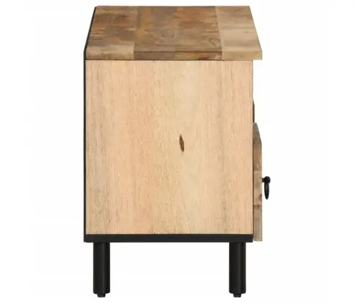 Televizoriaus Spintelė, 100X33X46cm Mango Medienos Masyvas