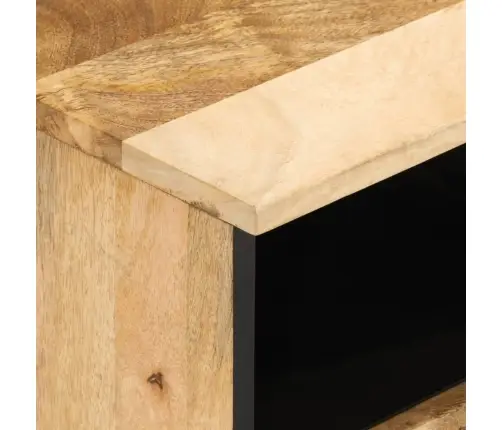 Televizoriaus Spintelė, 100X33X46cm Mango Medienos Masyvas