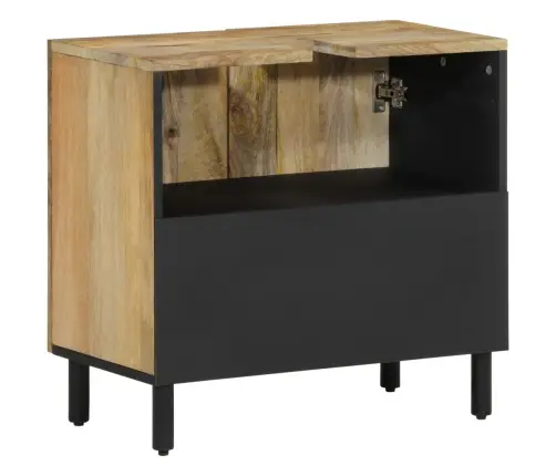 Vonios Kambario Spintelė Praustuvui, 62X33X58cm Mango Masyvas