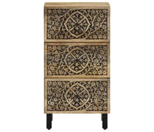 Skapītis, 40X33X75 Cm, Mango Masīvkoks Vidaxl