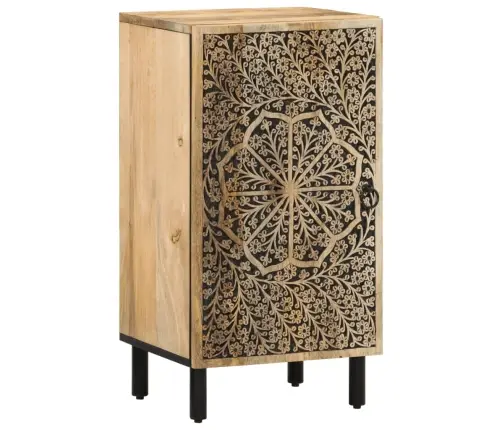 Skapītis, 40X33X75 Cm, Mango Masīvkoks Vidaxl