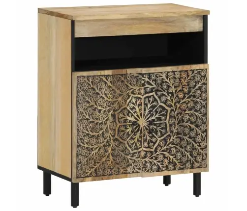 Skapītis, 60X33X75 Cm, Mango Masīvkoks Vidaxl