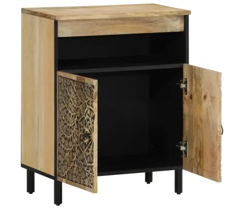 Skapītis, 60X33X75 Cm, Mango Masīvkoks Vidaxl