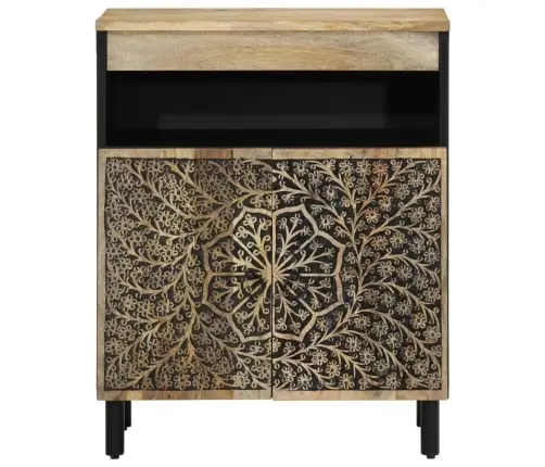 Skapītis, 60X33X75 Cm, Mango Masīvkoks Vidaxl