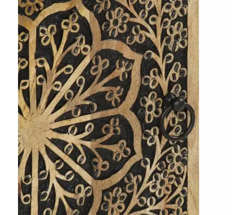 Puhvetkapp, 40X33X110 cm Mangopuit