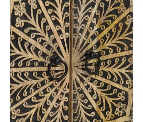 Augstais Skapītis, 60X33X100 Cm, Mango Masīvkoks   Vidaxl