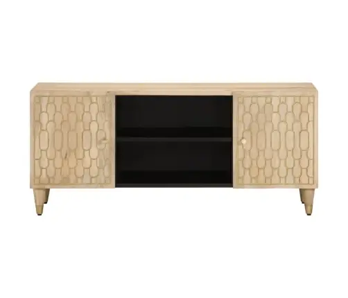 Tv Skapītis, 105X33X46 Cm, Mango Masīvkoks Vidaxl Tv Skapītis, 105X33X46 Cm, Mango Masīvkoks Vidaxl