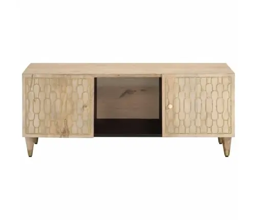 Kafijas Galdiņš, 100X54X40 Cm, Mango Masīvkoks Vidaxl