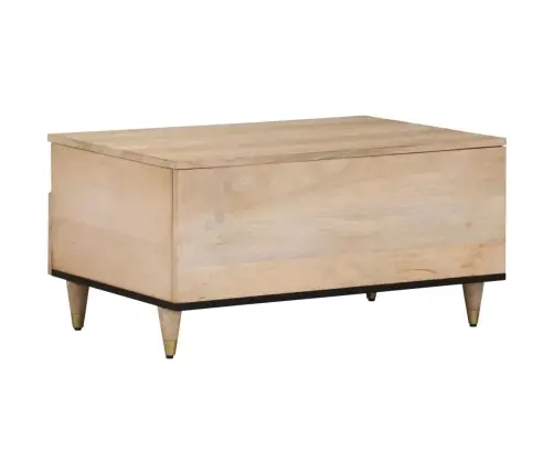 Kafijas Galdiņš, 80X54X40 Cm, Mango Masīvkoks Vidaxl