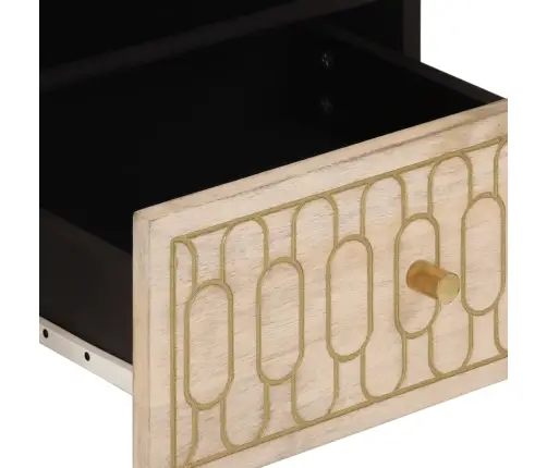 Kafijas Galdiņš, 80X54X40 Cm, Mango Masīvkoks Vidaxl